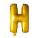 Folieballon Mini 41cm H Goud