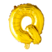 Folieballon Mini 41cm Q Goud
