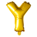 Folieballon Mini 41cm Y Goud