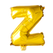 Folieballon Mini 41cm Z Goud