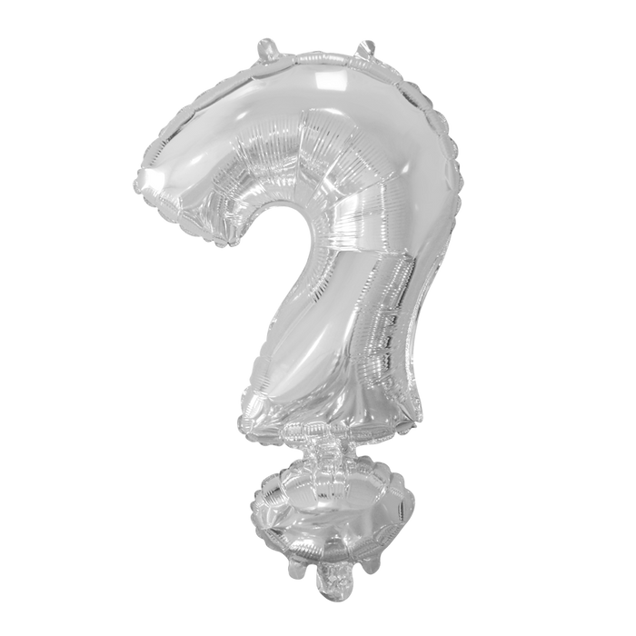 Folieballon Mini 41cm ? Zilver