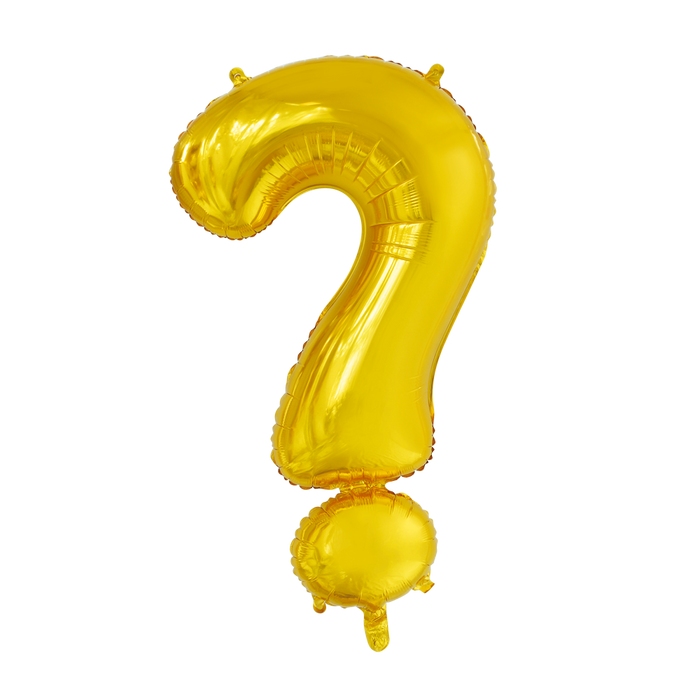 Folieballon Mini 41cm ? Goud
