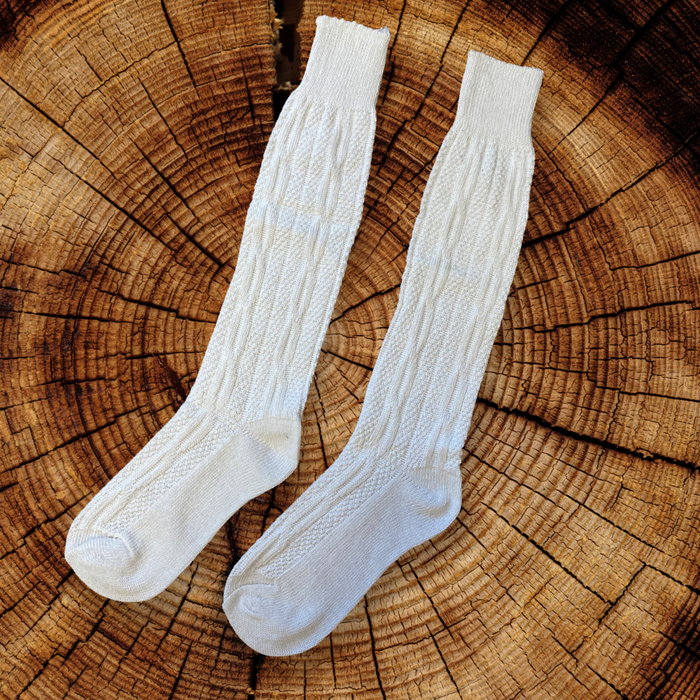 Basic Tiroler sokken beige