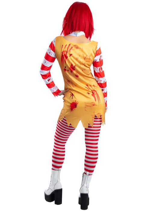 Kostuum Kreepy Killer Clown Dames