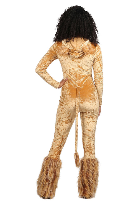Leeuw overall met capuchon voor dames – productfoto 6