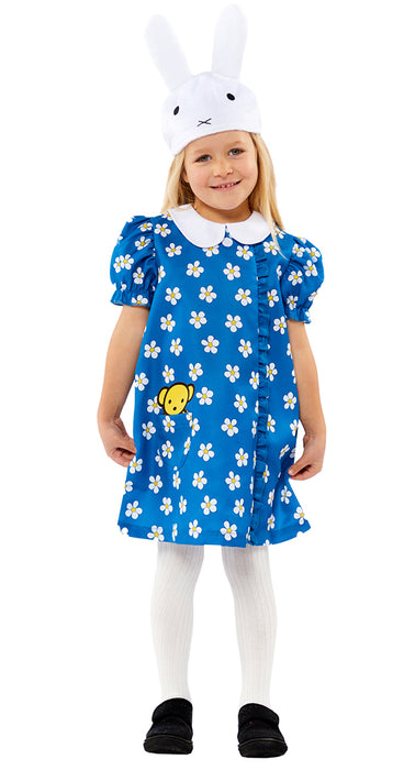 Nijntje babykostuum Bloemen blauw