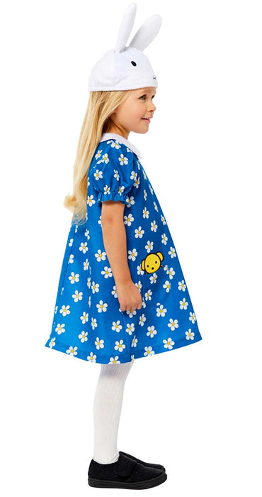 Nijntje babykostuum Bloemen blauw