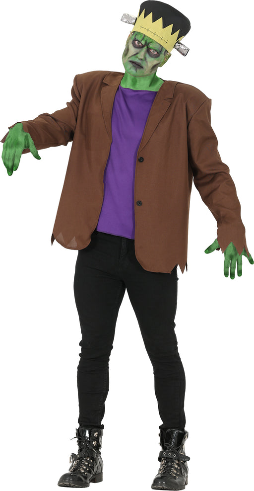 Groen monster kostuum voorzijde