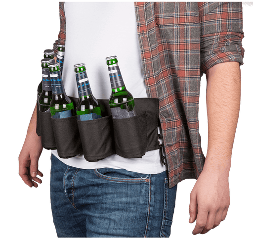 Bierriem met Flesopener voor 6 Flessen