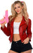 Roze pistool Halloween accessoire