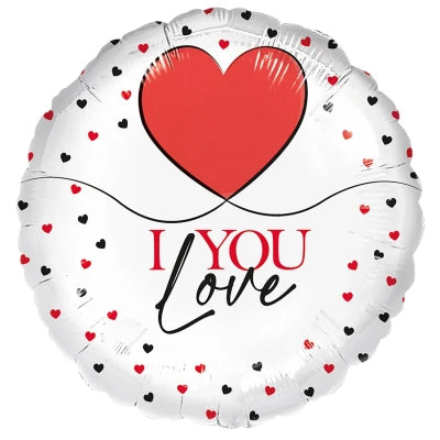 Folieballon I Love you 45cm