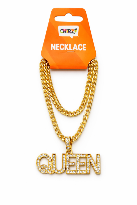 Gouden ketting Queen