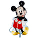 Folieballon - Vorm Mickey Mouse - 43 x 79 cm