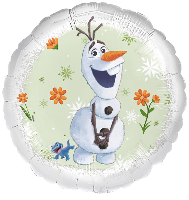 Folieballon - Frozen Olaf & Bruni - 45 cm