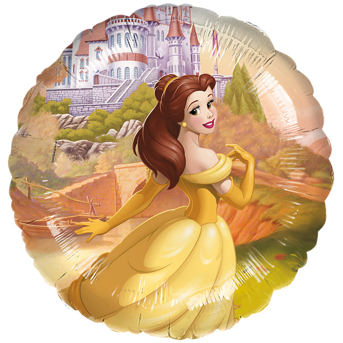 Folieballon - Prinses Belle - 45 cm