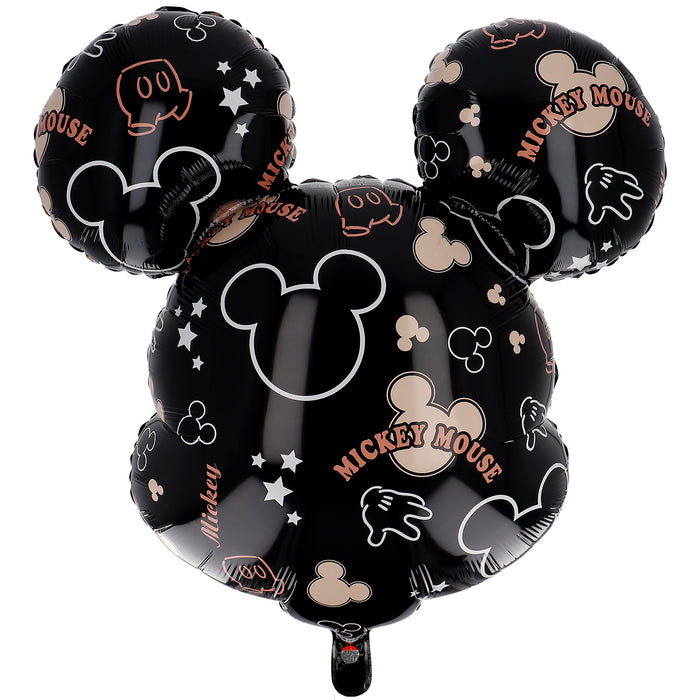 Folieballon - Vorm Mickey Mouse hoofd - 60 x 58 cm