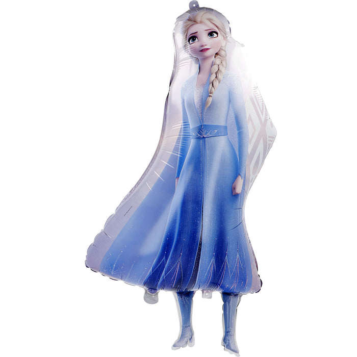 Folieballon - Vorm Elsa Frozen - 43 x 85 cm