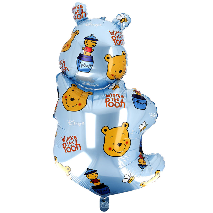 Folieballon - Vorm Winnie de Poeh - 48 x 67 cm