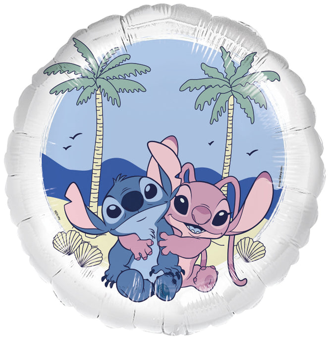 Folieballon - Stitch & Angel - 45 cm