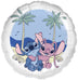 Folieballon - Stitch & Angel - 45 cm