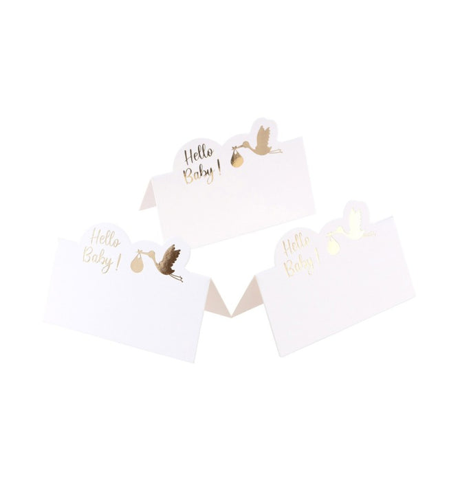 Tafel Naamkaartjes Hello Baby Elegance 6st