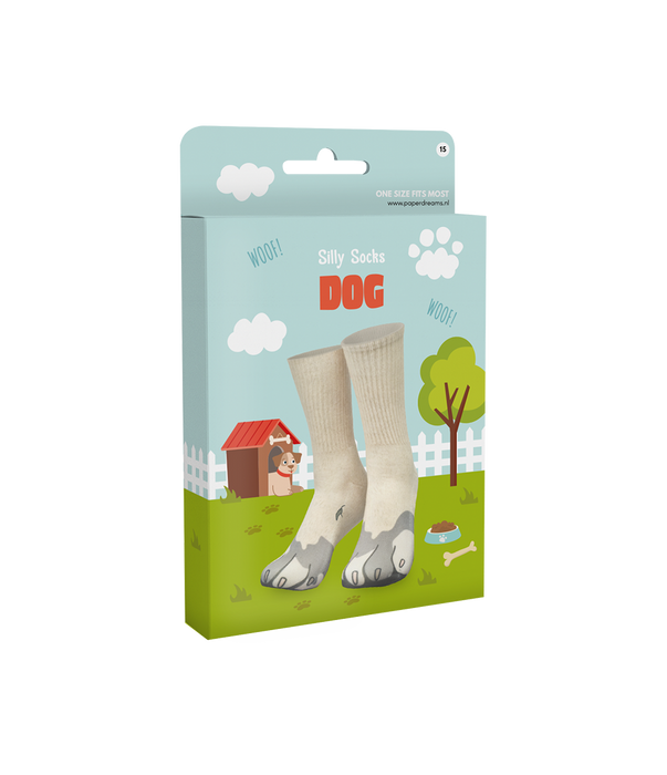 Silly socks - Hond