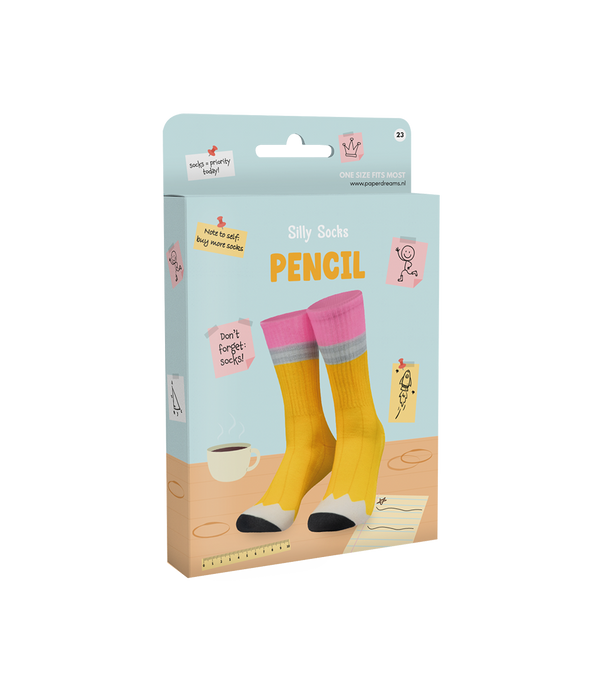 Silly socks - Potlood