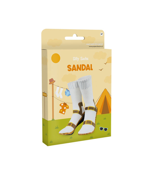 Silly socks - Sandalen
