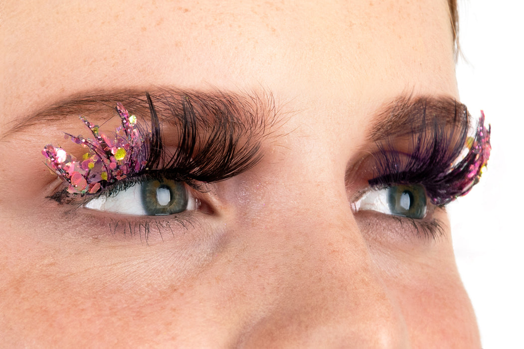 PXP Wimpers Fluoriserend glitter Barranquilla stijl