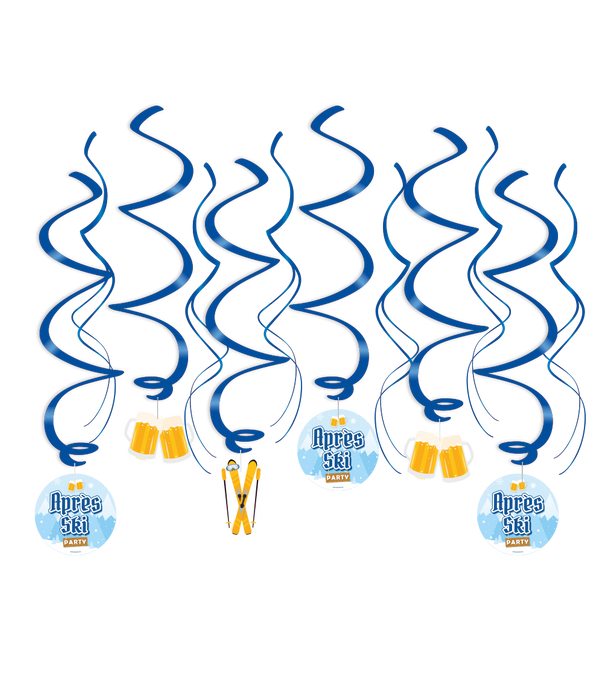Hangdecoratie Apres Ski Party 12st