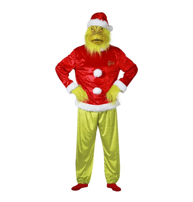 Compleet The Grinch kostuum 5-delig