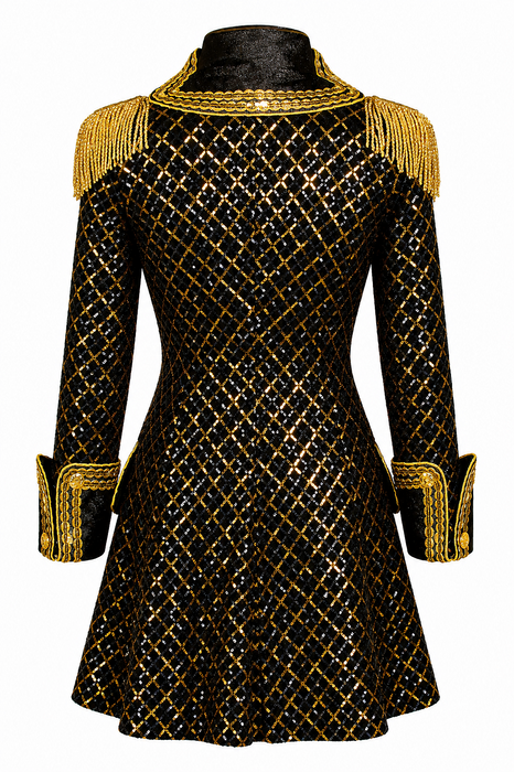 Jas Sequin Square Dames - Zwart - afbeelding 3