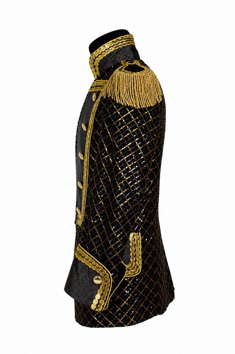 Jas Sequin Square Heren - Zwart - afbeelding 2