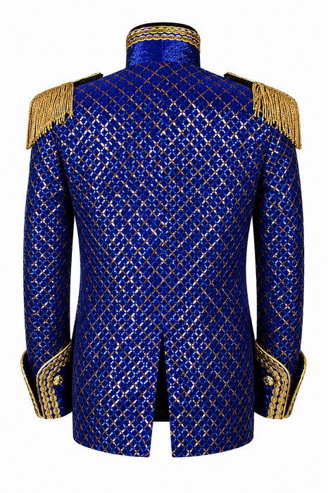 Jas Sequin Square Heren - Blauw - afbeelding 6