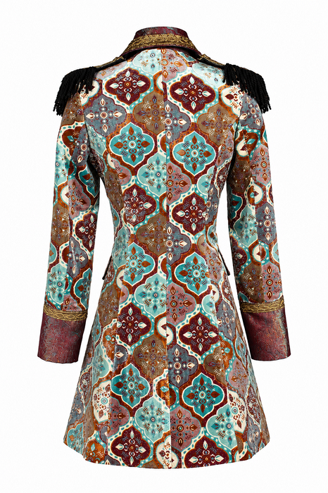 Jas Retro Classic Dames Mintgroen - Mintgroen - afbeelding 3