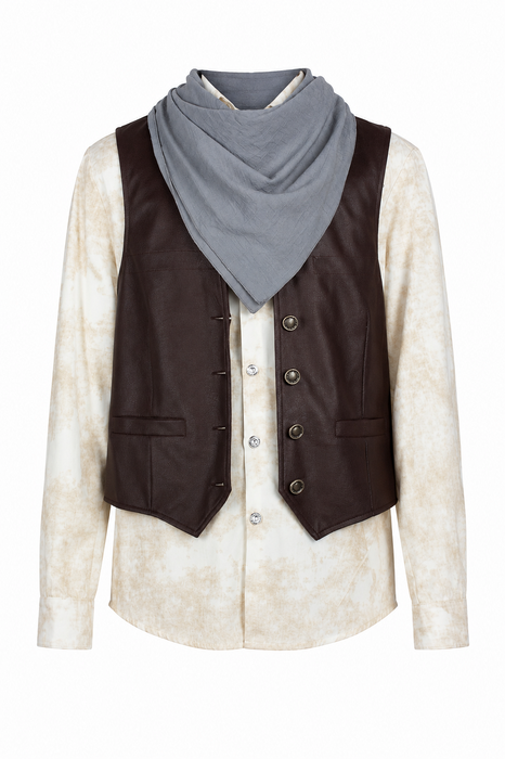 Cowboykostuum Jesse James Heren - Meerkleurig - afbeelding 1