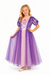 Prinsessenjurk Majestic Purple Paars - Paars - afbeelding 1