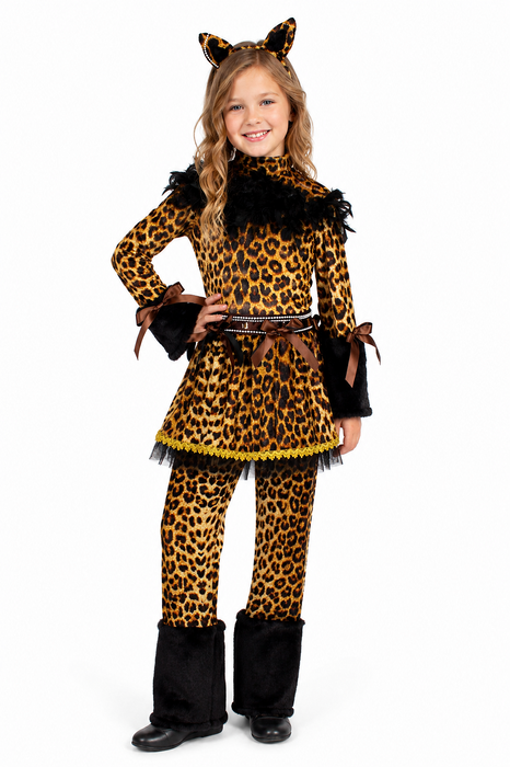 Kostuum Party Animal Kinderen - Meerkleurig - afbeelding 1