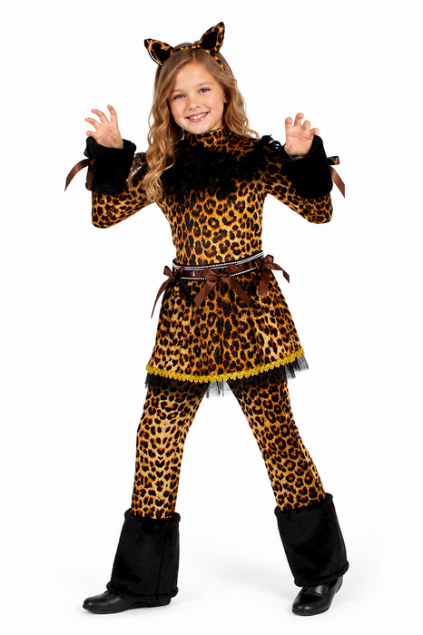 Kostuum Party Animal Kinderen - Meerkleurig - afbeelding 2
