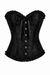 Bustier Met Baleinen Zwart - Zwart - afbeelding 1