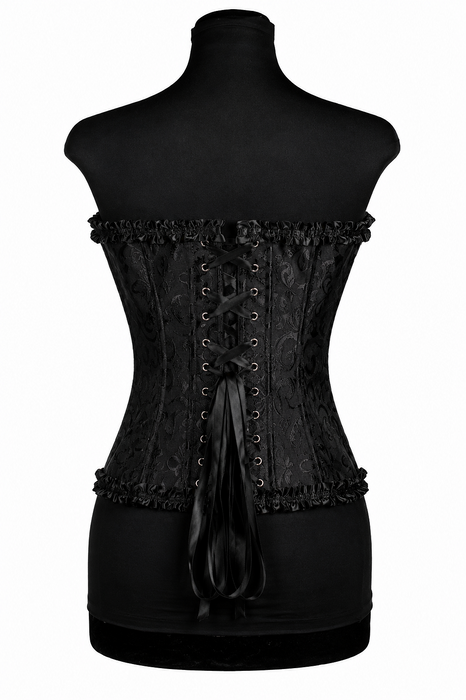 Bustier Met Baleinen Zwart - Zwart - afbeelding 2