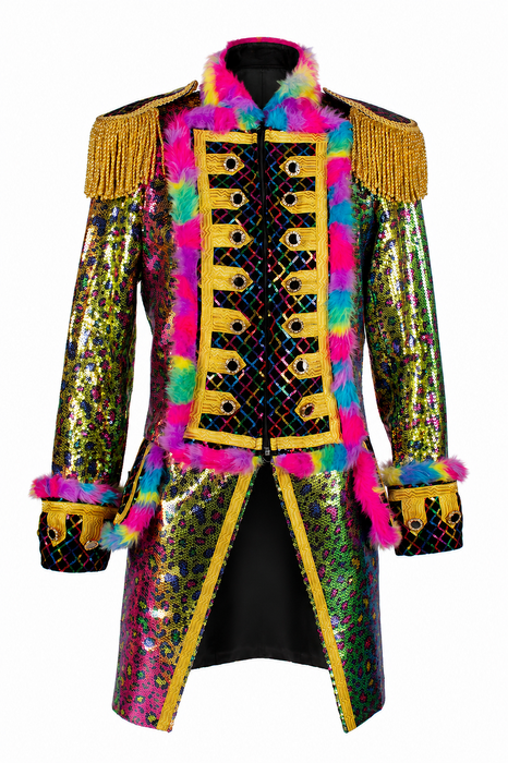 Jas Rainbow Sequin Dames - Meerkleurig - afbeelding 1