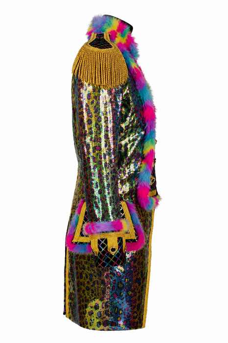 Jas Rainbow Sequin Dames - Meerkleurig - afbeelding 2