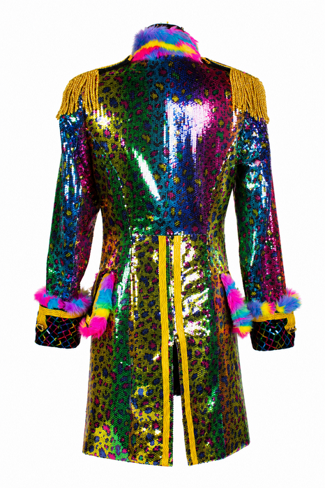 Jas Rainbow Sequin Dames - Meerkleurig - afbeelding 3