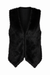 Pluche Vest Populair - Zwart - afbeelding 1