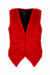 Pluche Vest Populair - Rood - afbeelding 3