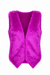 Pluche Vest Populair - Paars - afbeelding 5