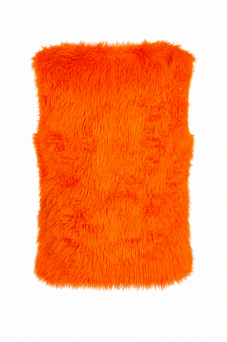 Pluche Vest Populair - Oranje - afbeelding 10