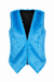 Pluche Vest Populair - Turquoise - afbeelding 11