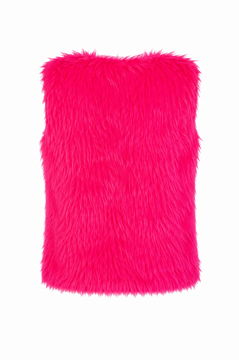Pluche Vest Populair - Pink - afbeelding 14